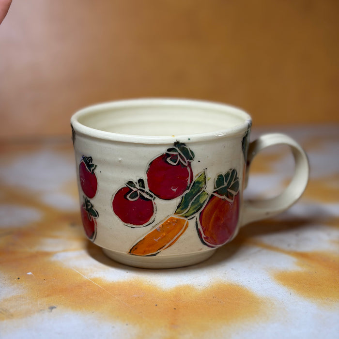 12oz Carrot and Tomato Mug