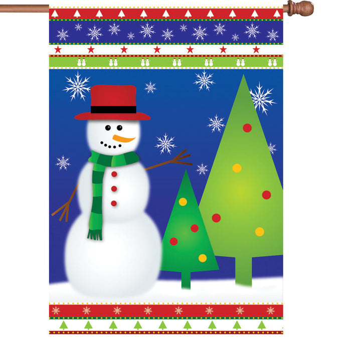 28 in. Flag - Winter Wonderland
