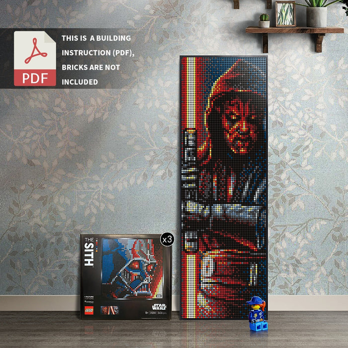 31205-Darth Maul - 31205-Ahsoka Tano - 31200-Darth Maul