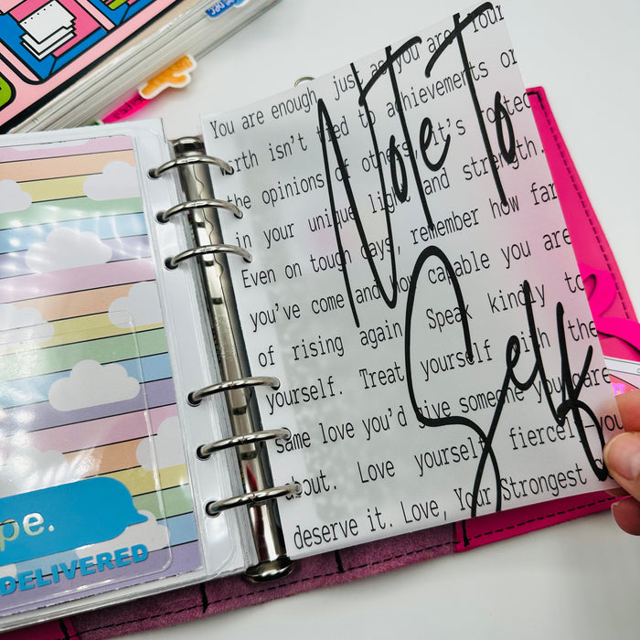 Note To Self Vellum