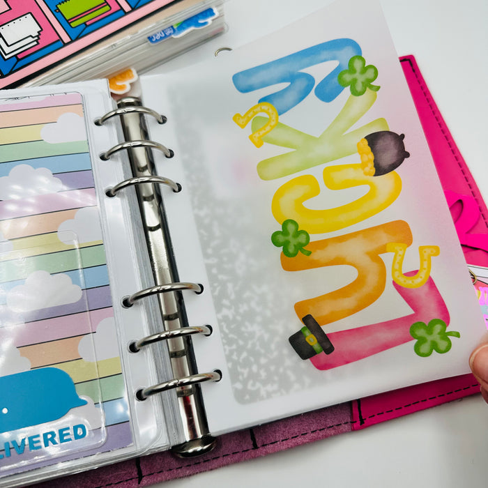 St. Patty's Vellum Dashboards