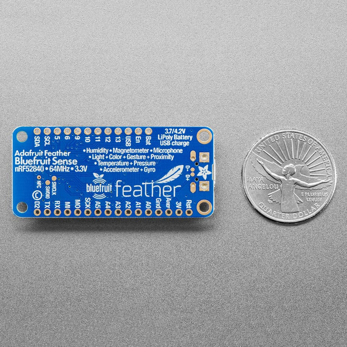 Adafruit Feather nRF52840 Sense by Adafruit - The Pi Hut