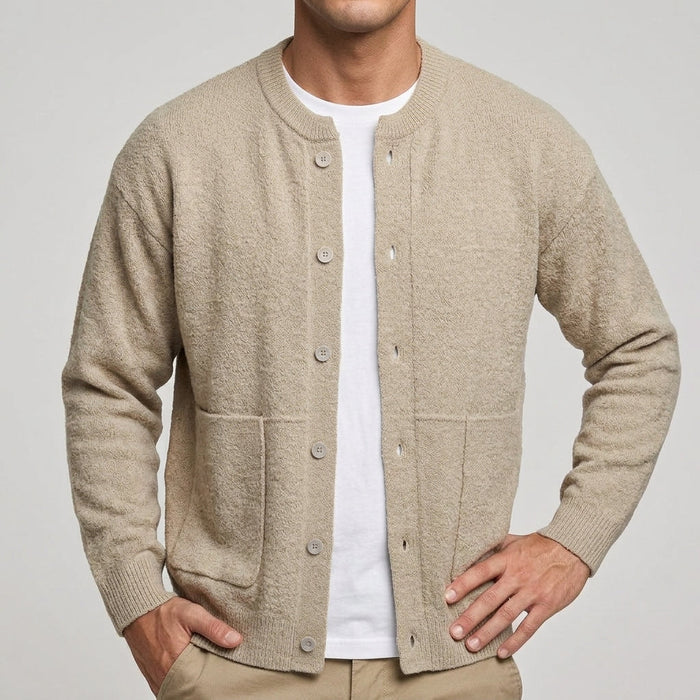 Button Front Knit Cardigan