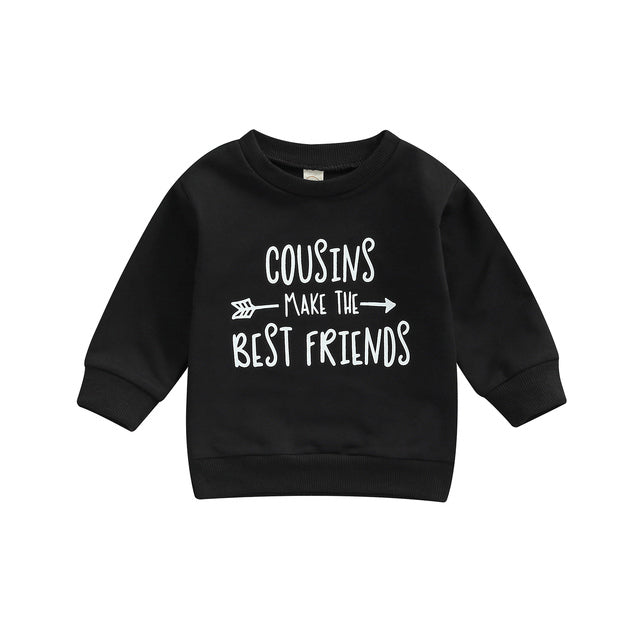 Cousins Make The Best Friends - Black / 3-6 months