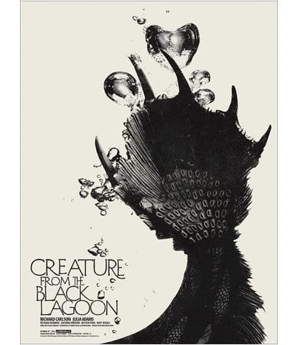 Creature from the Black Lagoon Shaw Jay Shaw poster