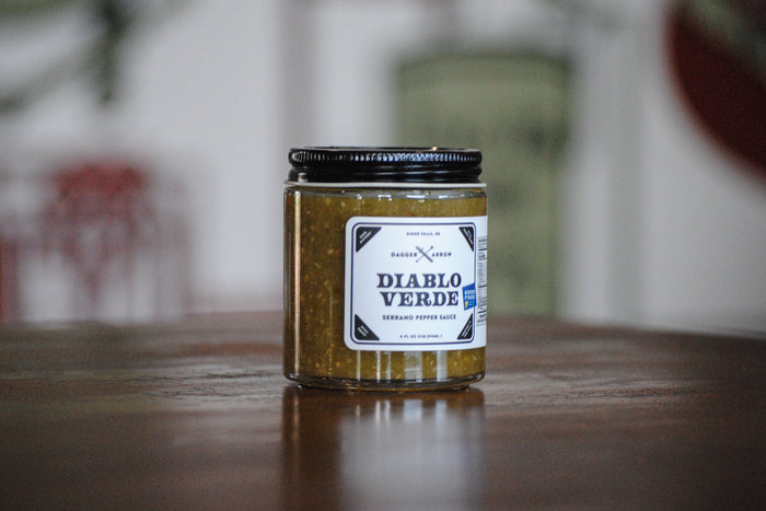 Dagger & Arrow-Diablo Verde Serrano Pepper Sauce