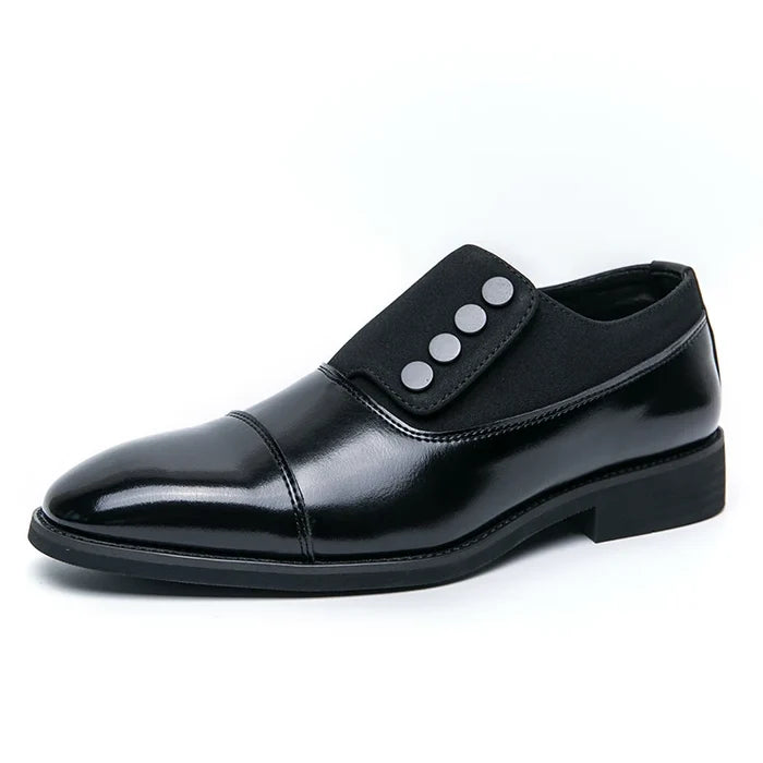 Domenico Rossini Leather Derby Shoes