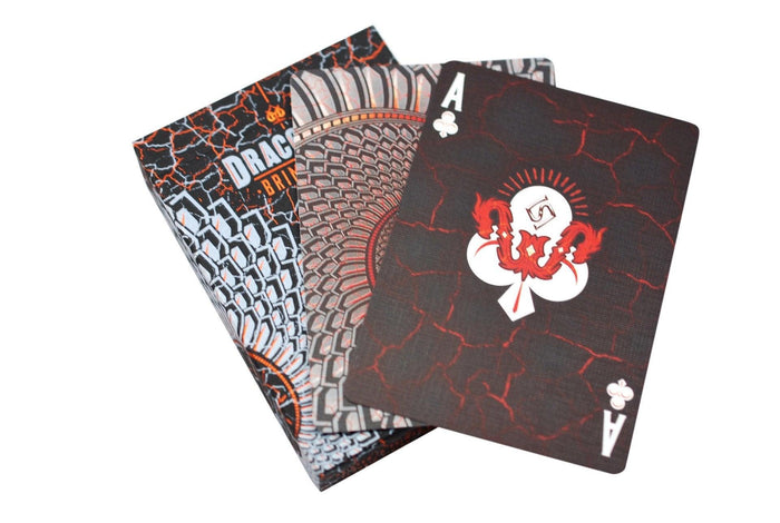 Draconian Brimstone Playing Cards by Midnight Cards