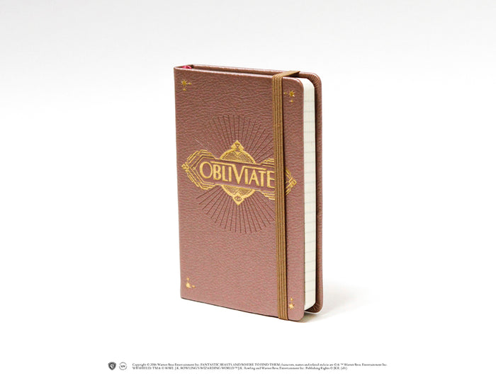 Fantastic Beasts and Where to Find Them: Obliviate Hardcover Ruled Notebook