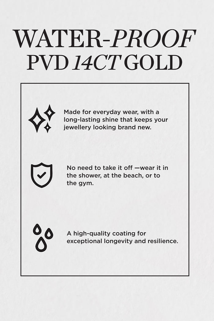 Gold And Silver Link Hoops