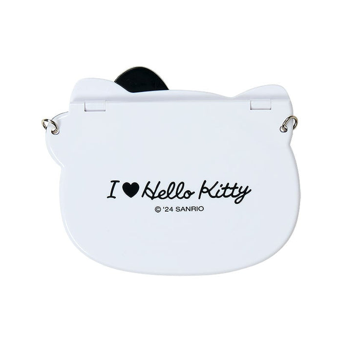 Hello Kitty Black Compact Mirror (I Love Hello Kitty Series) Accessory Japan Original