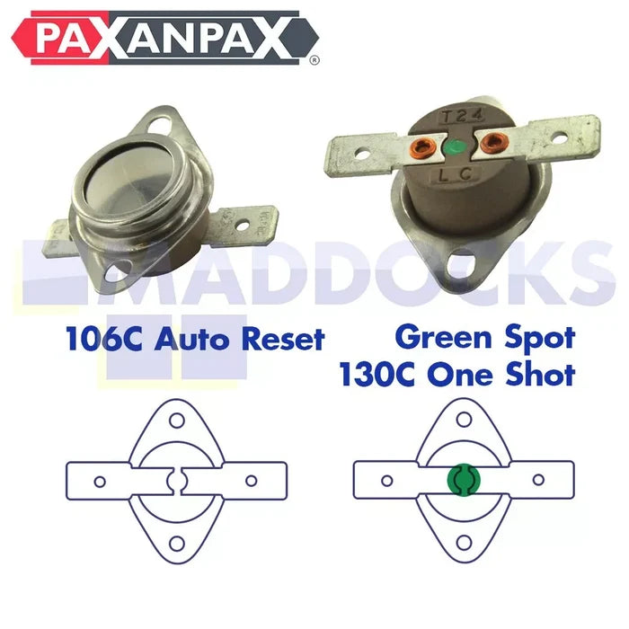 Indesit Hotpoint Tumble Dryer Thermostat Kit Hotpoint Creda Ariston Green Spot C00095566