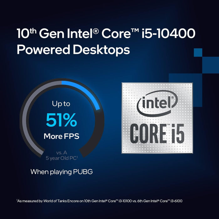Intel Core i5 10400 Desktop Processor BX8070110400