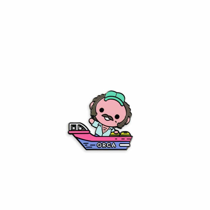 Jaws – Quint Enamel Pin