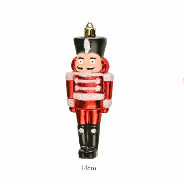 Set d'ornements de sapin Karaca Home Noël Casse-Noisette, 2 pièces