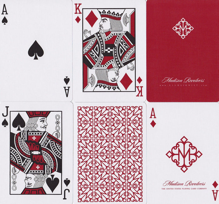 Madison Revolvers Playing Cards by Ellusionist