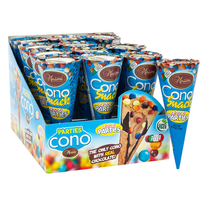 Messori Hazelnut Cone Snack - 12 Count