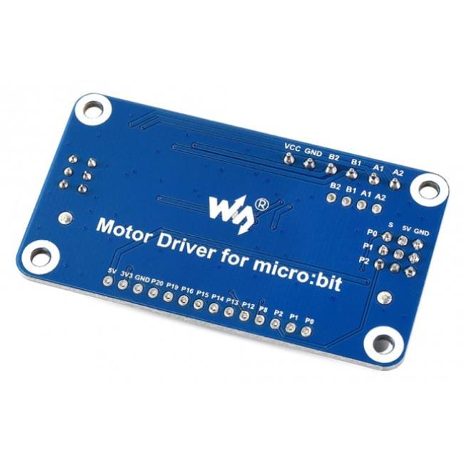 Motor & Servo Driver for micro:bit by Waveshare - The Pi Hut