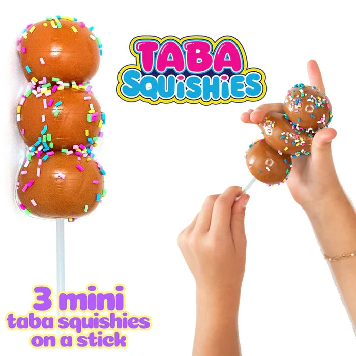 Mushmeez Sweet Friends Stacked TABA Squishies - Chocolate