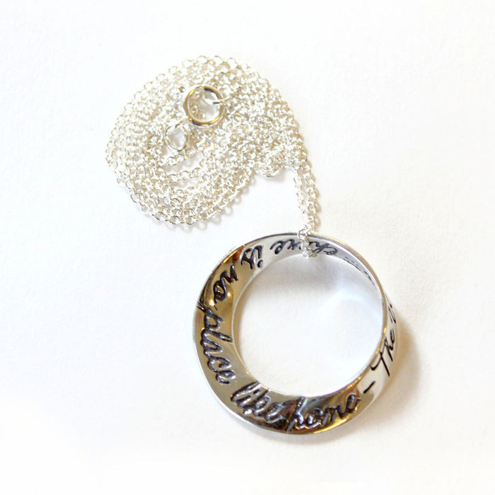 Necklace Mobius Wizard of Oz - No Place Like - Library of Congress Shop