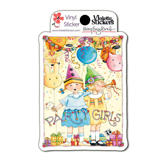 Party Girls Vinyl Sticker
