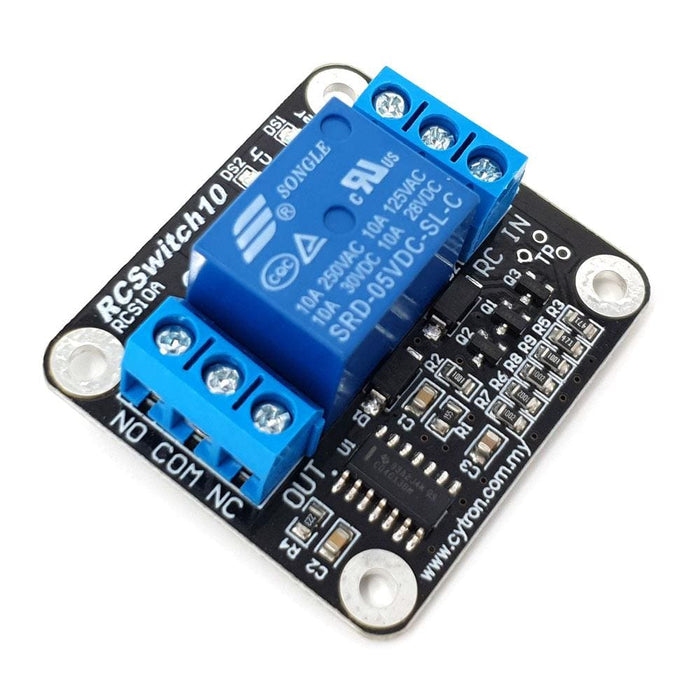 RCSwitch10 - RC Controlled Relay Switch by Cytron - The Pi Hut