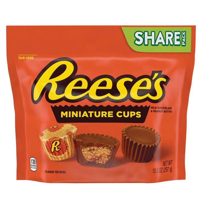Reese's Mini Peanut Butter Cup Candy - 16 Count