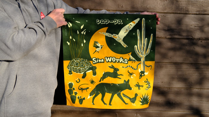 SimWorks Desert Animal Bandana