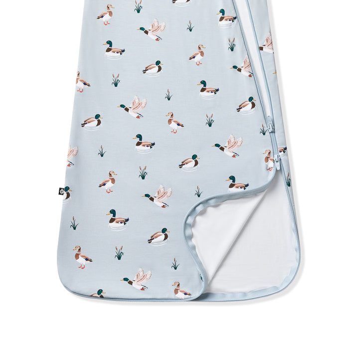 Double zipper on the Sleep Bag in Mallard Duck 0.5