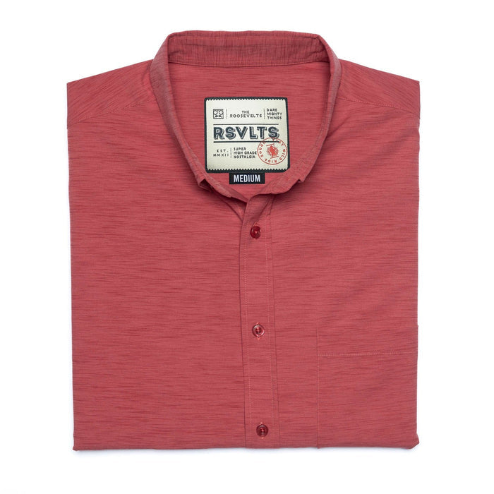 RSVLTS RSVLTS Short Sleeve Shirt Spiced Coral – KUNUFLEX Short Sleeve Shirt Spiced Coral – KUNUFLEX Short Sleeve Shirt