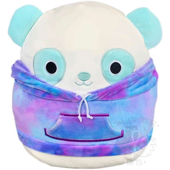 Squishmallow 16 Inch Sissy the Panda with Hoodie Plush Toy - Owl & Goose Gifts