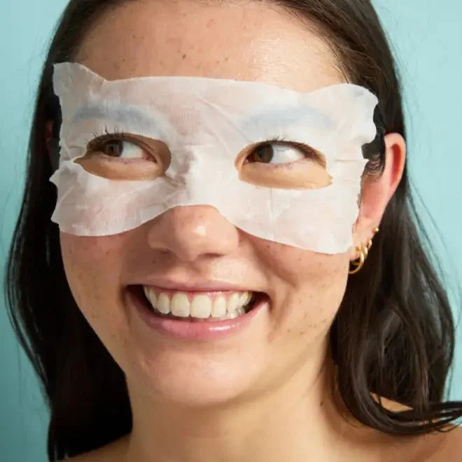 Squishmallow X TONYMOLY Cam's Purrfect Coconut Hydrating Eye Mask - Owl & Goose Gifts
