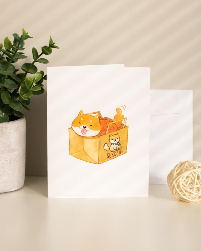 Shop SUKOSHI x PENELOPE Paper Bag Greeting Card
