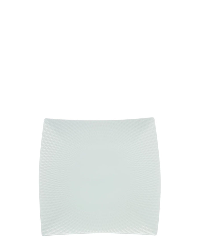 White Basics Diamonds Square Platter 30.5cm - White