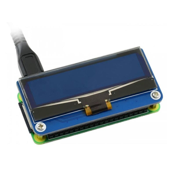 128×32 2.23inch OLED display HAT for Raspberry Pi by Waveshare - The Pi Hut