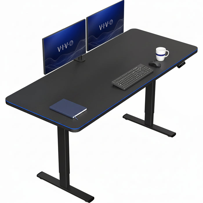 Black RGB Pad / Black / 71" x 30"