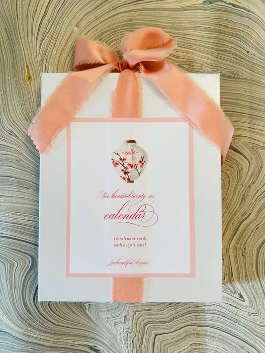2026 Desk Calendar