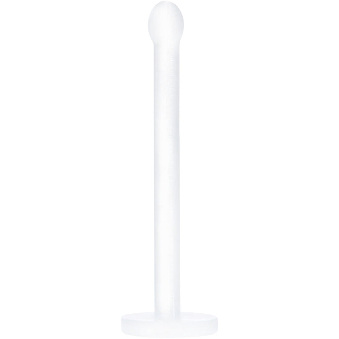 20G Clear Flat Bioplast Nose Retainer