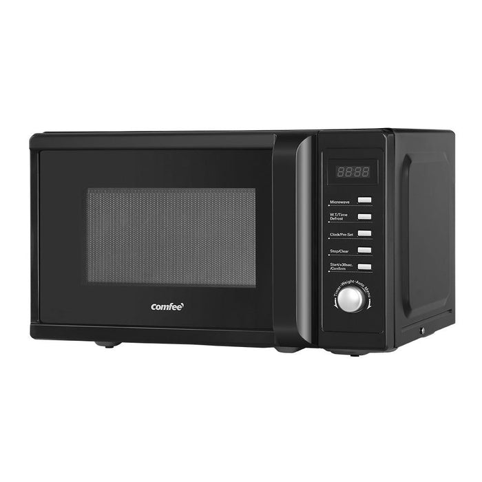 20L Microwave Oven 700W Countertop Kitchen Cooker Black-#product_category#-Home Living Store