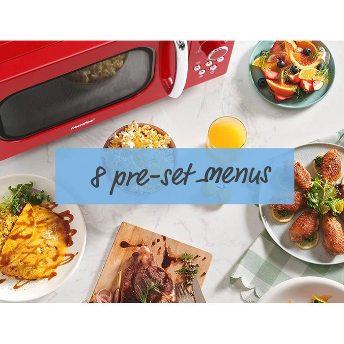 20L Microwave Oven 800W Countertop Benchtop Kitchen 8 Cooking Settings-#product_category#-Home Living Store
