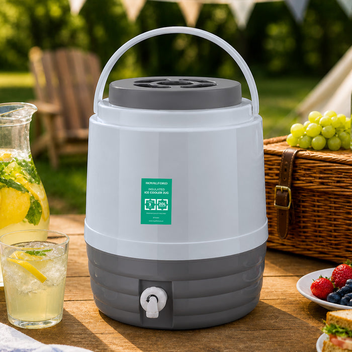 20L Reusable Insulated Water Cooler and Carrier