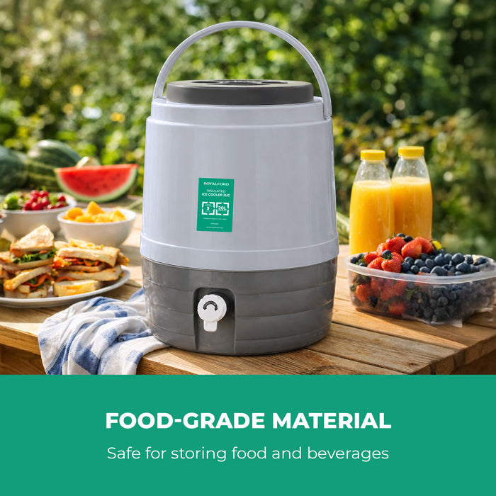 20L Reusable Insulated Water Cooler and Carrier
