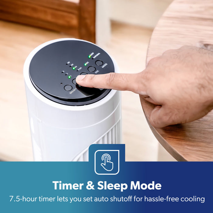 29 Inch Tower Fan Quiet Oscillating Fan With Remote Control