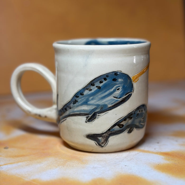 2nd 12oz Narwhal mug