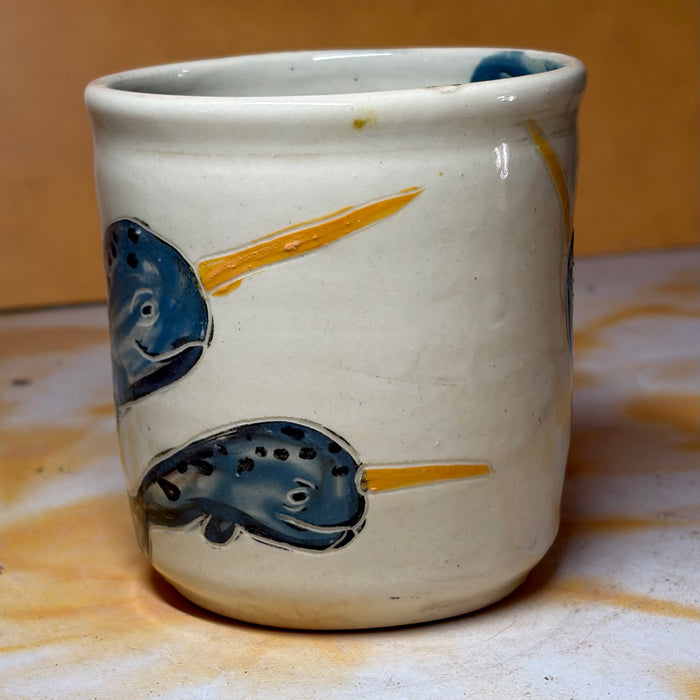 2nd 12oz Narwhal mug