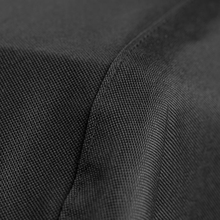 The reinforced stitching ensures the cover stays ready for whatever Mother Nature throws at it.