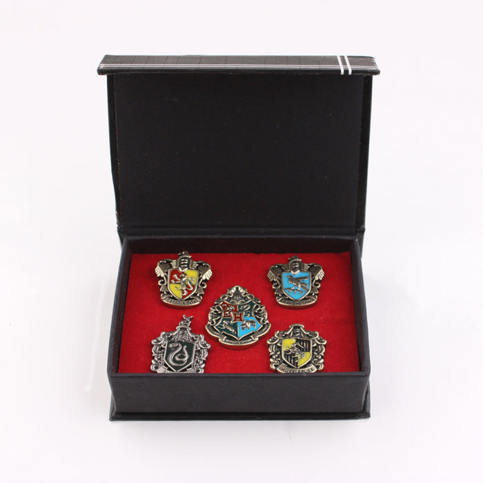 5 PCS Harry Potter Four Academy Badges
