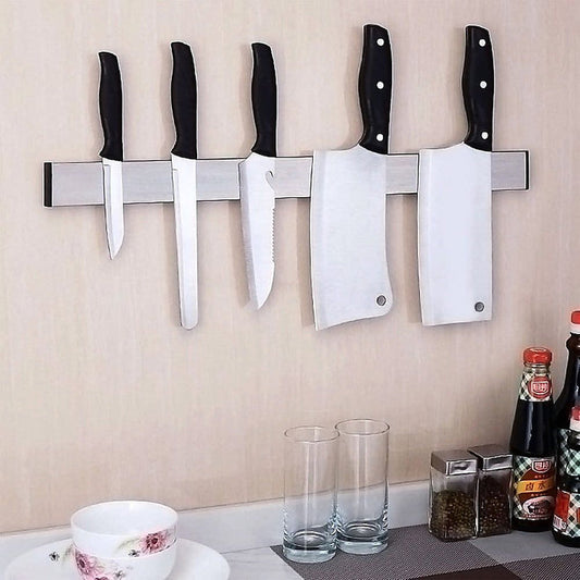 51cm Strong Magnetic Wall Mounted Kitchen Knife Magnet Bar Holder Display Rack Strip-#product_category#-Home Living Store