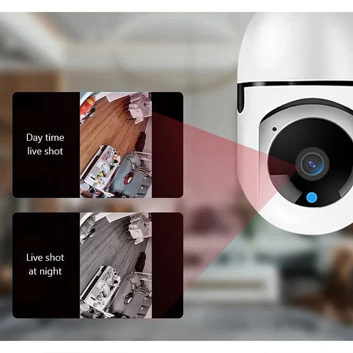 5G Wifi E27 Bulb Surveillance Camera 200W/2MP GHomeSmart® - GHome Smart Official