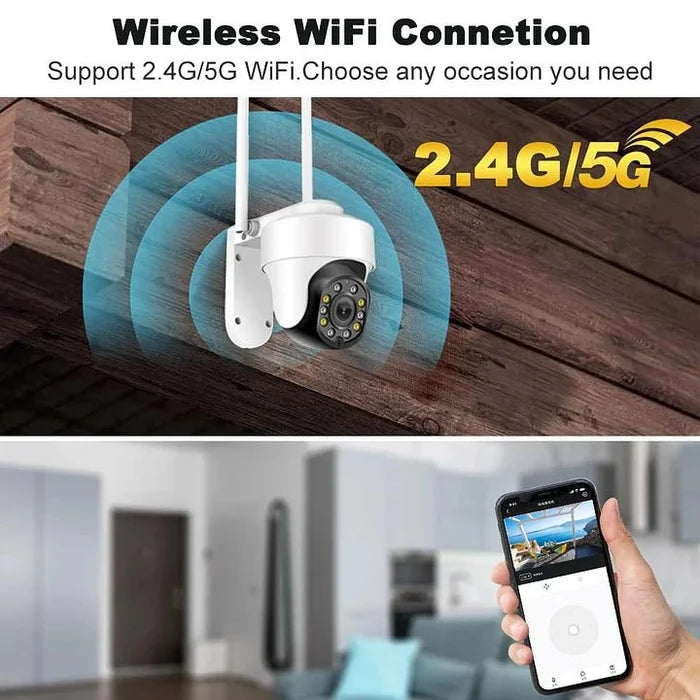 5MP WiFi IP Camera GHomeSmart® IPC6 - GHome Smart Official